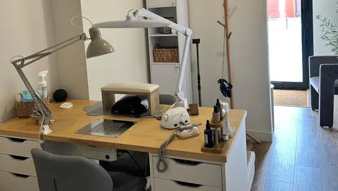 Inside the studio